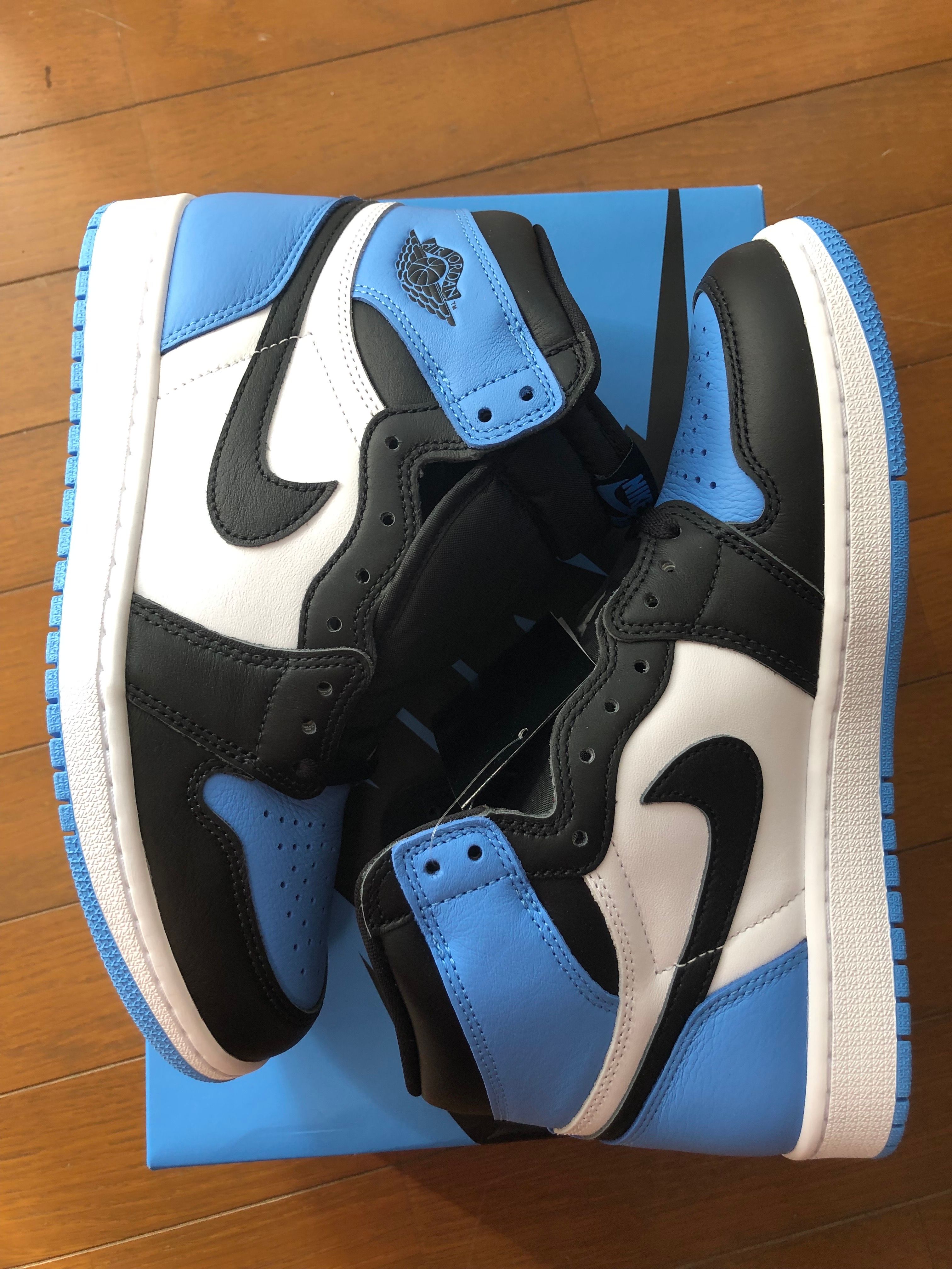 Nike Air Jordan 1 Retro High OG "University Blue/UNC Toe"