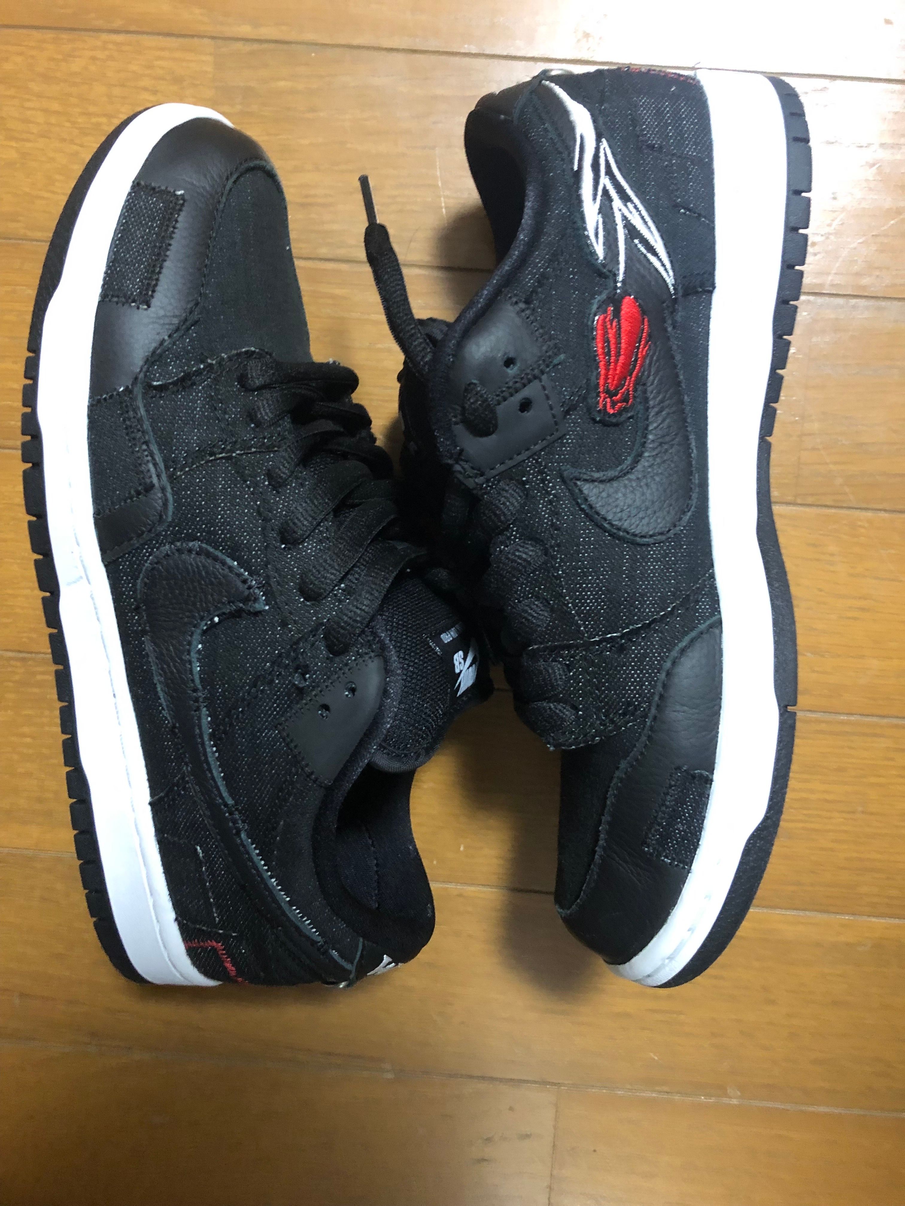 Wasted Youth × Nike SB Dunk Low "Black Denim" / VERDY