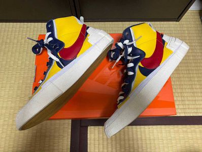 sacai × Nike Blazer Mid "Varsity Maize/Varsity Red"