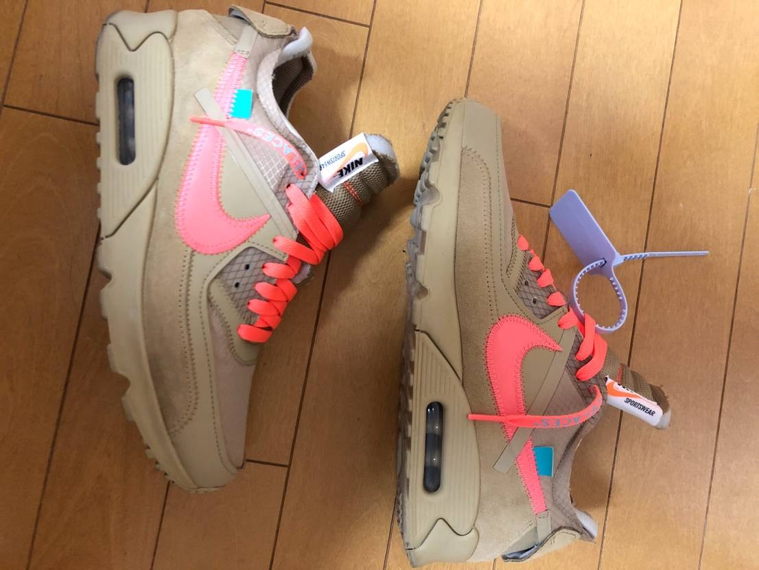 Off-White × Nike Air Max 90 "Desert Ore"