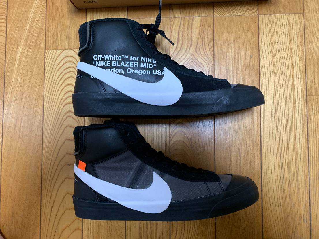 Off-White × Nike Blazer Studio Mid "Grim Reaper"