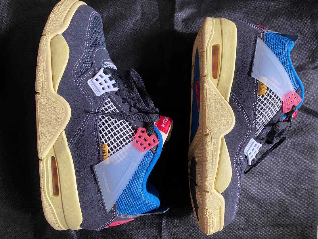 UNION × NIKE AIR JORDAN 4 "OFF NOIR"