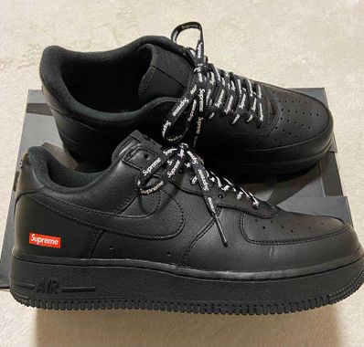 Supreme × Nike Air Force 1 Low "Black"