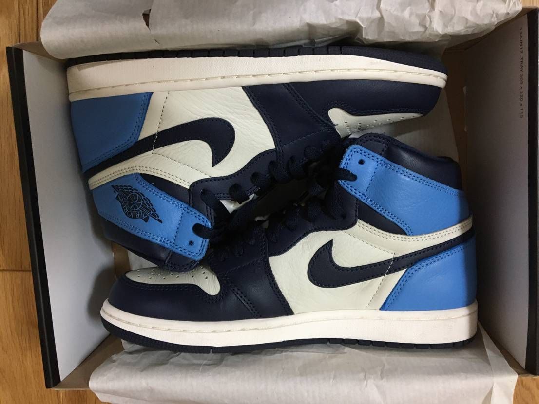 Nike Air Jordan 1 Retro High OG "Obsidian/University Blue"