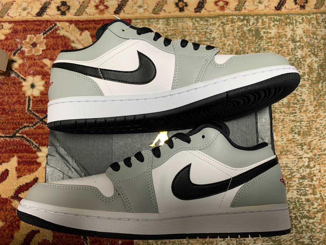 NIKE AIR JORDAN 1 LOW "LIGHT SMOKE GREY"