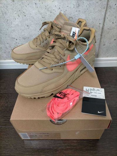 Off-White × Nike Air Max 90 "Desert Ore"