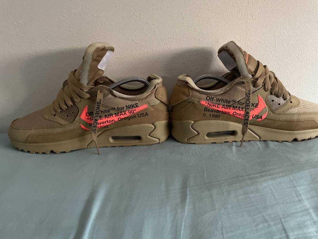 Off-White × Nike Air Max 90 "Desert Ore"