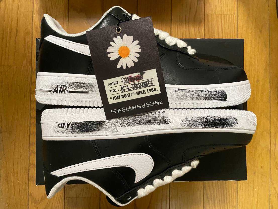 PEACEMINUSONE × Nike Air Force 1 Low Para Noise "Black" / G-DRAGON