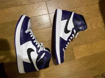 Nike Air Jordan 1 Retro High OG "Court Purple White/Black" (2020)