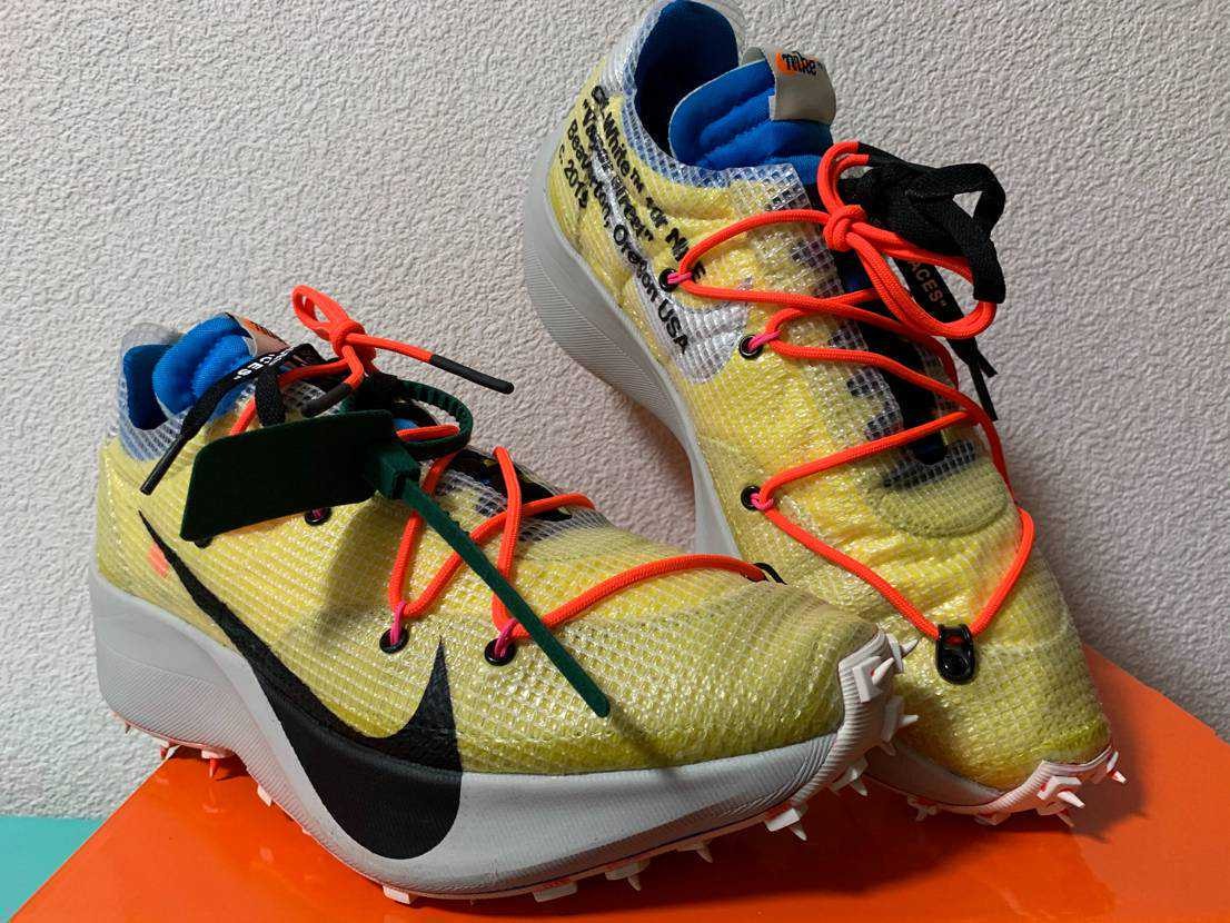 Off-White × Nike Women's Vapor Street "Tour Yellow"