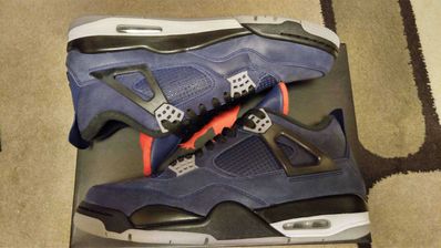Nike Air Jordan 4 Retro WNTR "Loyal Blue/White/Black"