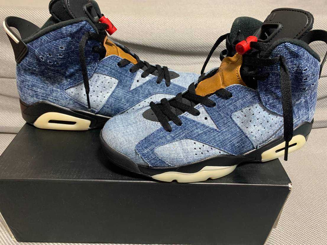 NIKE AIR JORDAN 6 "WASHED DENIM"
