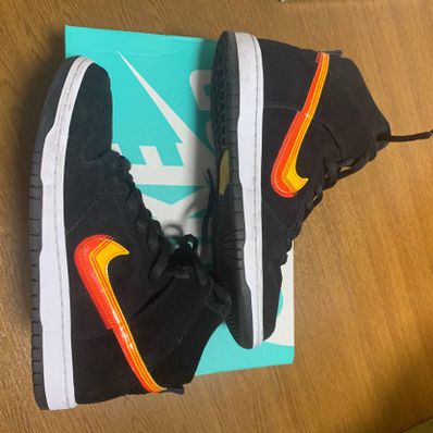 Nike SB Dunk High Pro "Black/Team Orange"