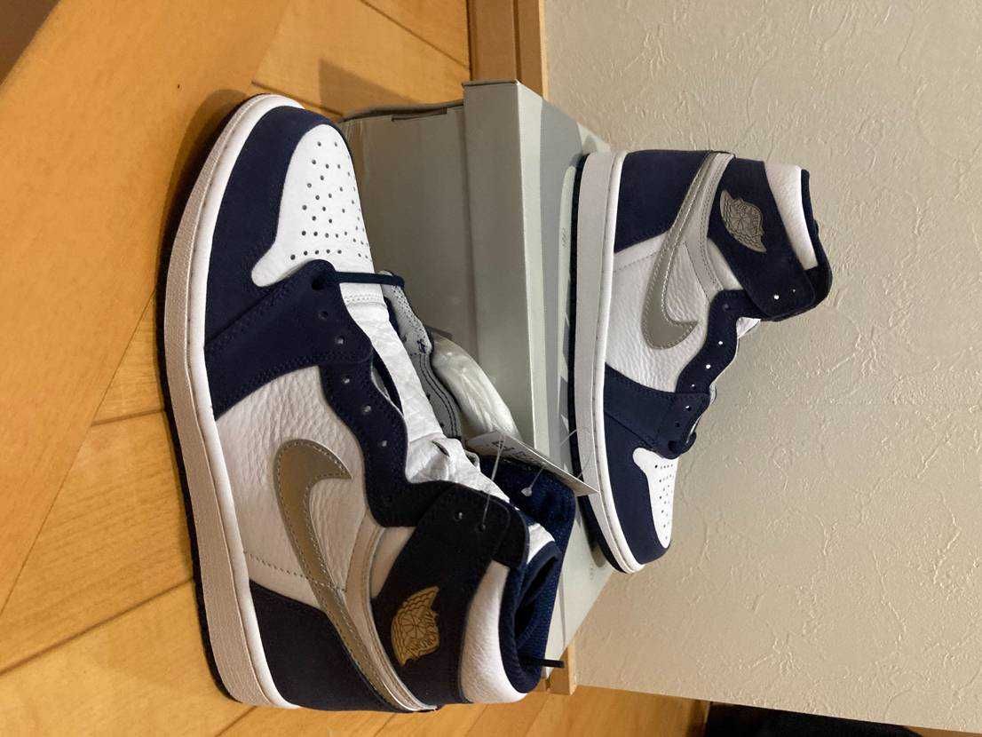 Nike Air Jordan 1 High OG CO.JP "White/Midnight Navy" (2020)(ブリーフケースなし)
