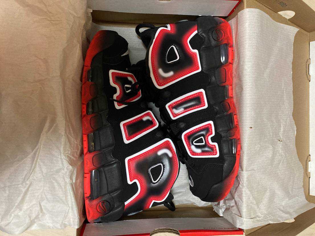 NIKE AIR MORE UPTEMPO "LASER CRIMSON"