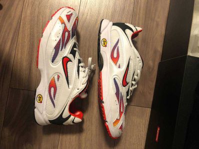 Supreme × Nike Air Zoom Streak Spectrum Plus "White"