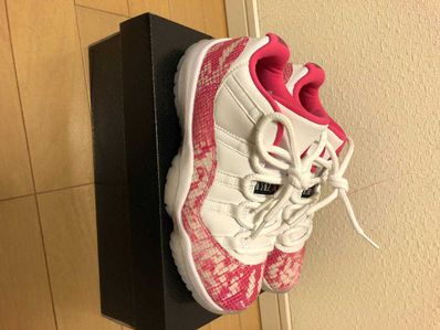 Nike Women's Air Jordan 11 Low "Snakeskin Pink"
