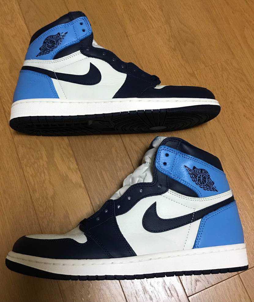 Nike Air Jordan 1 Retro High OG "Obsidian/University Blue"