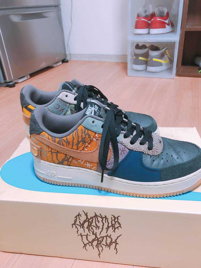 Travis Scott × Nike Air Force 1 Low Cactus Jack "Multi Color"