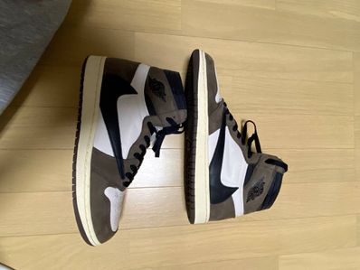 Travis Scott × Nike Air Jordan 1 Retro High OG TS SP "Sail/Dark Mocha"
