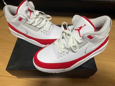 Nike Air Jordan 3 Retro "Tinker White/University Red"