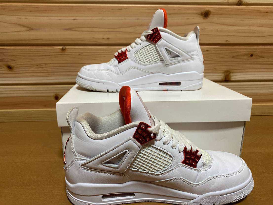 Nike Air Jordan 4 Retro "White/Team Orange"