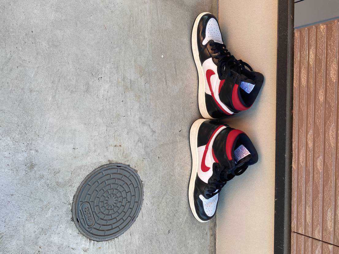 Nike Air Jordan 1 Retro High "Black/White/Sail/Gym Red"    