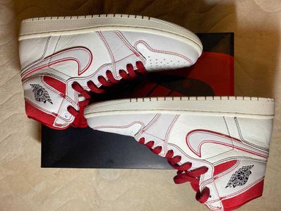 Nike Air Jordan 1 Retro High OG "Sail/University Red"