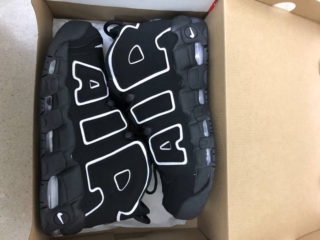 Nike Air More Uptempo "Black/White"(2020)