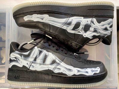 Nike Air Force 1 Low "Black Skeleton"