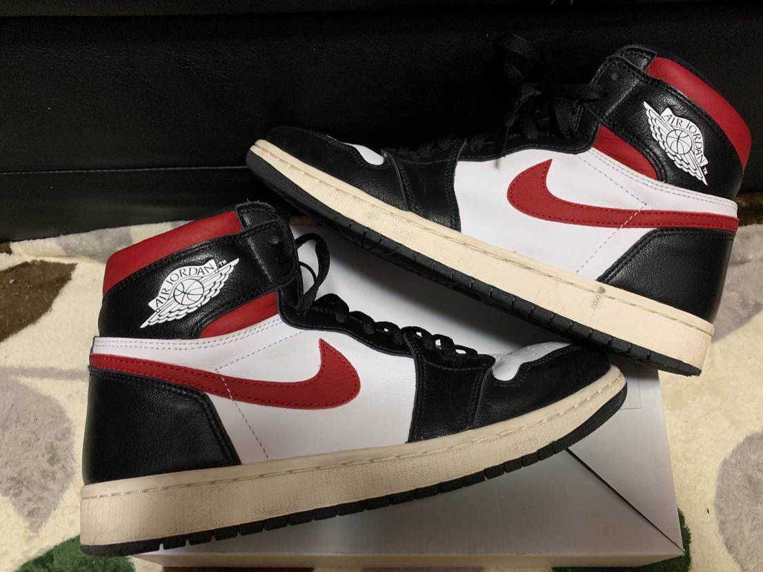 Nike Air Jordan 1 Retro High "Black/White/Sail/Gym Red"