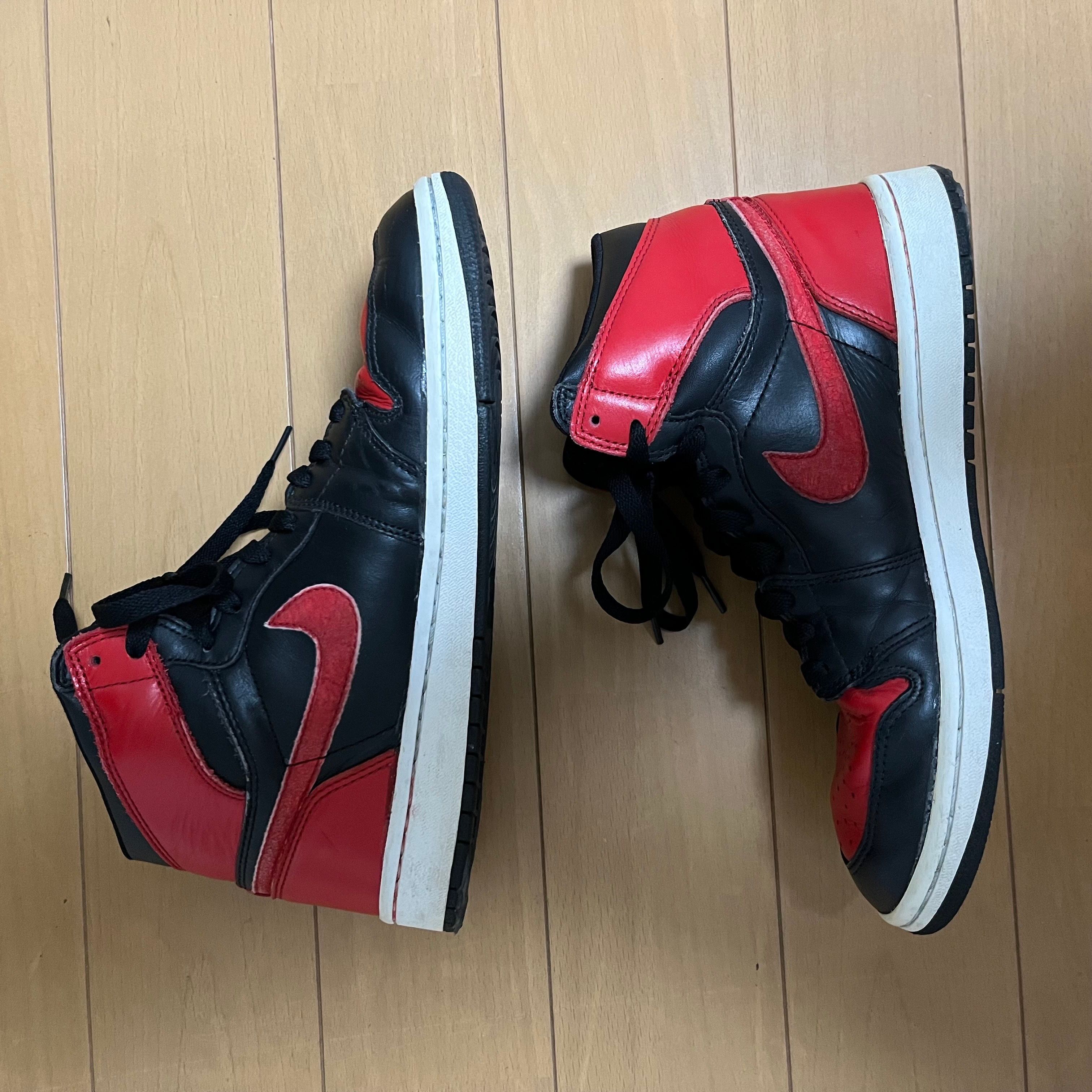 Nike Air Jordan 1 Retro High "Black Varsity Red/Bred"(2001)