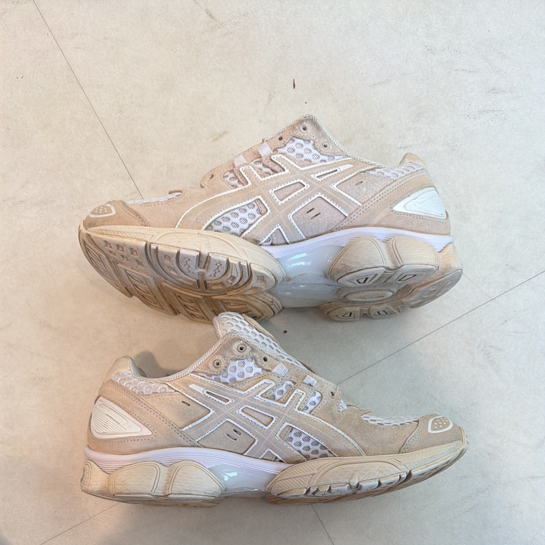 ENNOY × Asics Gel-Nimbus 9 "White/Cream" (1201B034-100)