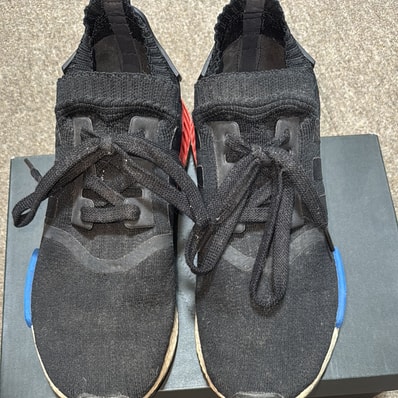 adidas NMD R1 Primeknit "Core Black Lush Red" (2015/2017)