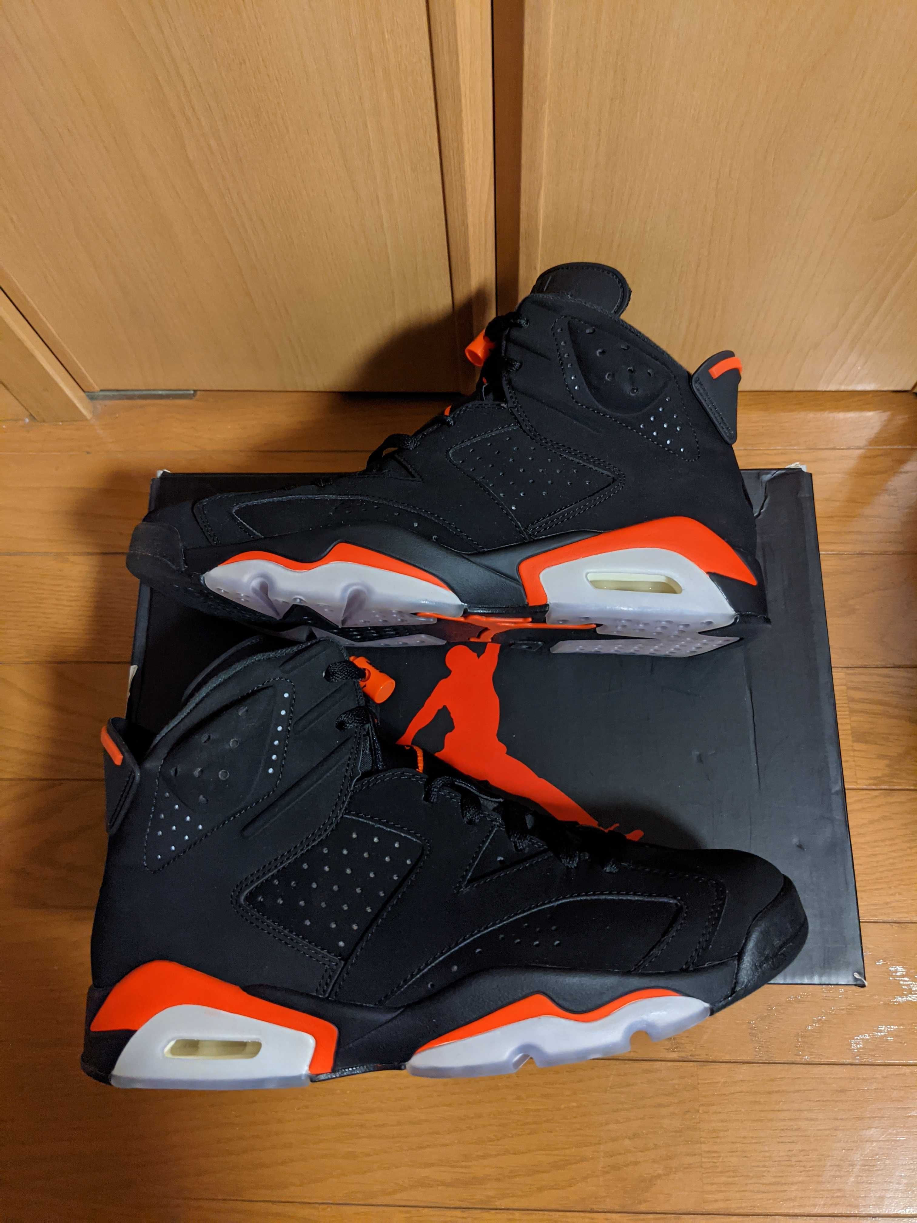 Nike Air Jordan 6 Retro OG "Black/Infrared"