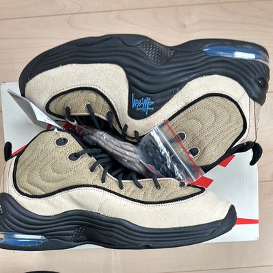 Stussy × Nike Air Penny 2 "Rattan and Limestone"