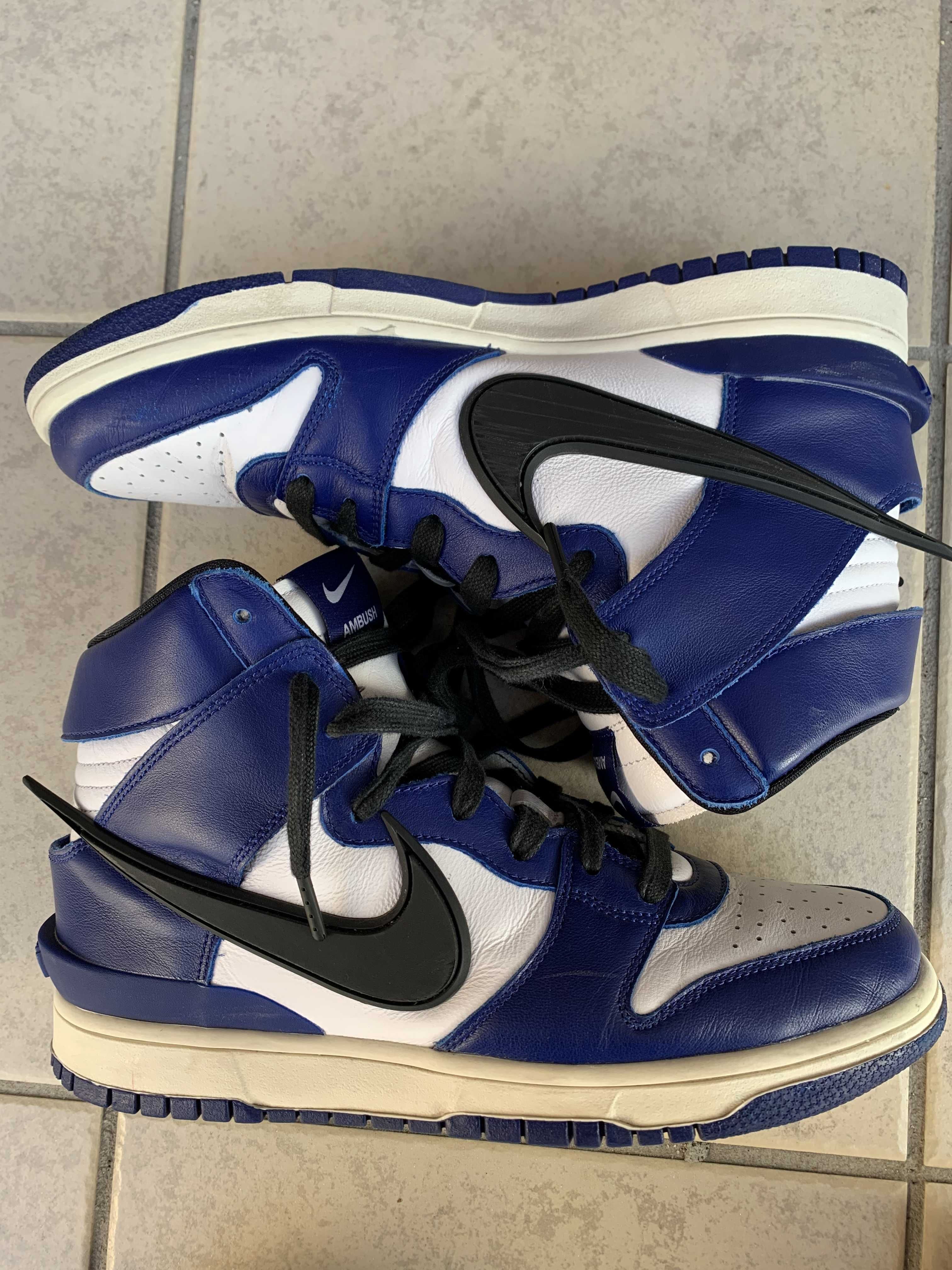 AMBUSH × NIKE DUNK HIGH "DEEP ROYAL"