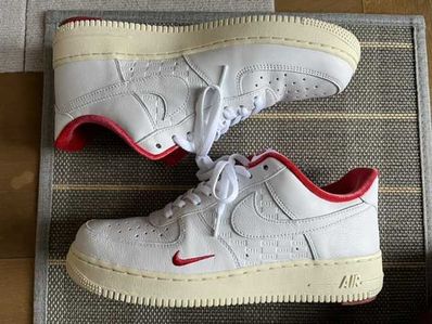 KITH × Nike Air Force 1 Low "White/Red"