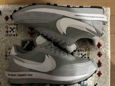 Fragment × sacai × Nike LD Waffle "Light Smoke Grey"