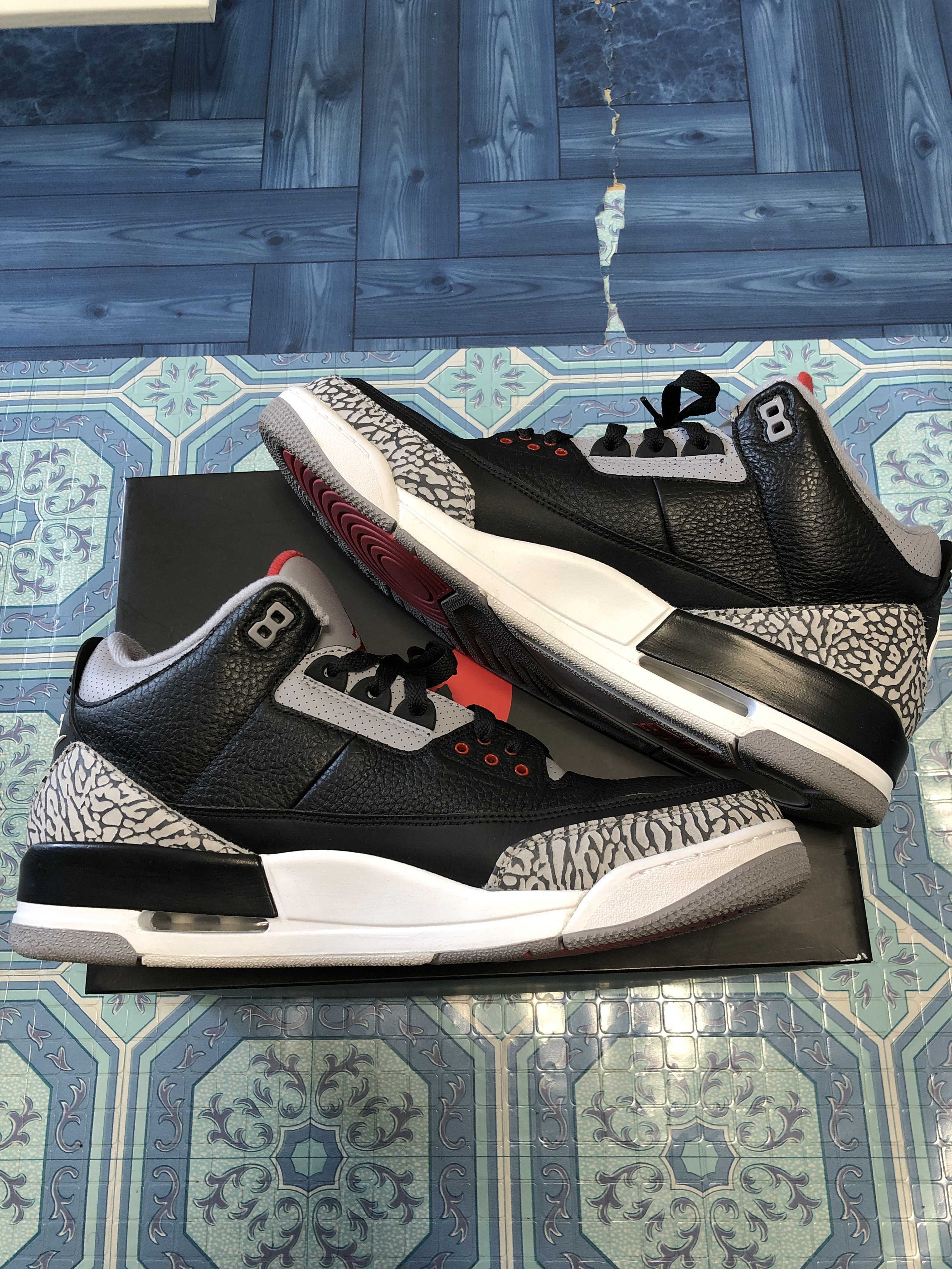 Nike Air Jordan 3 Retro OG "Black Cement" (2018)