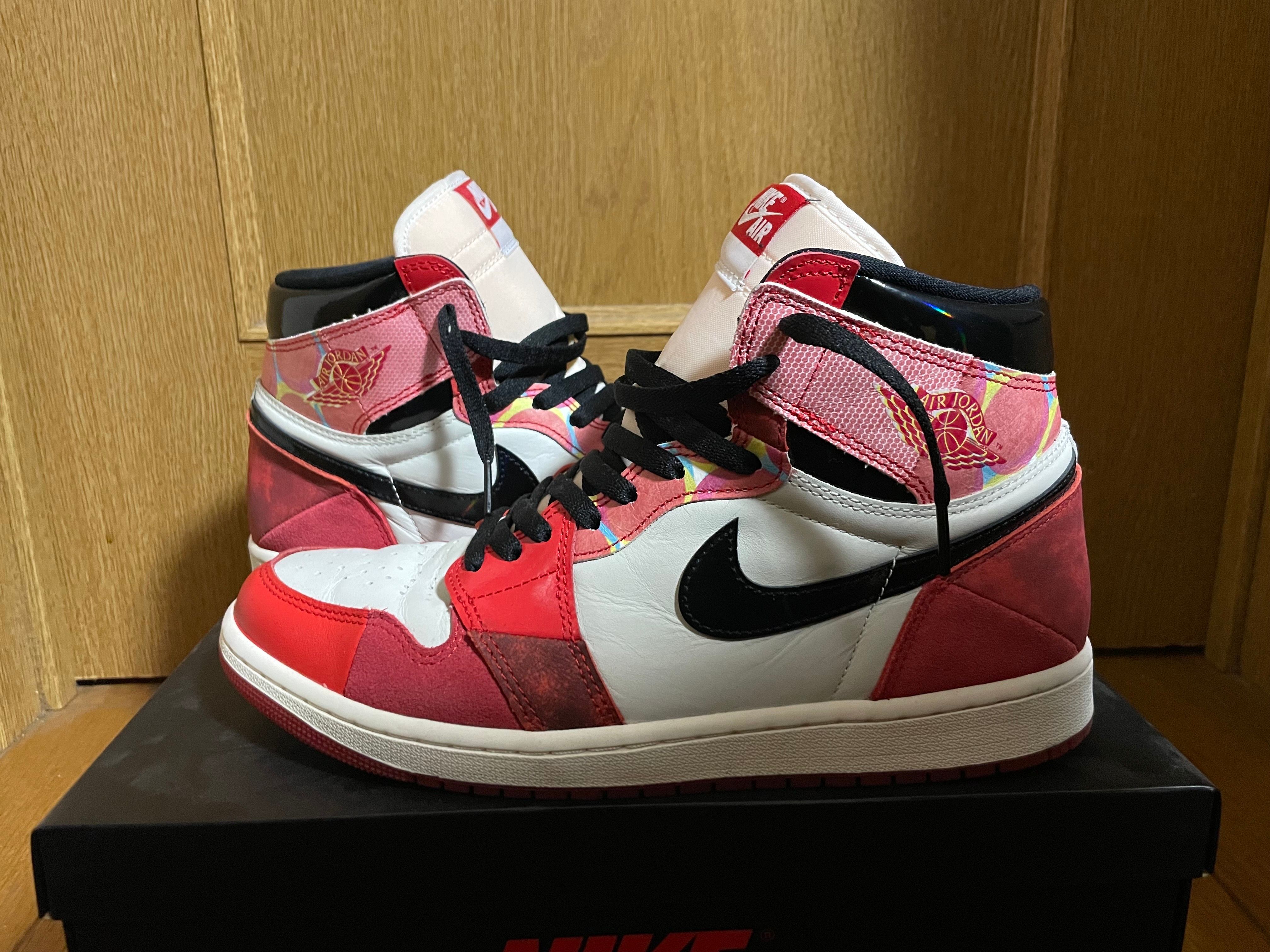 Spider-Man × Nike Air Jordan 1 Retro High OG SP "Spider-Man: Across the Spider-Verse/University Red"