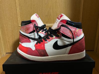 Spider-Man × Nike Air Jordan 1 Retro High OG SP "Spider-Man: Across the Spider-Verse/University Red"