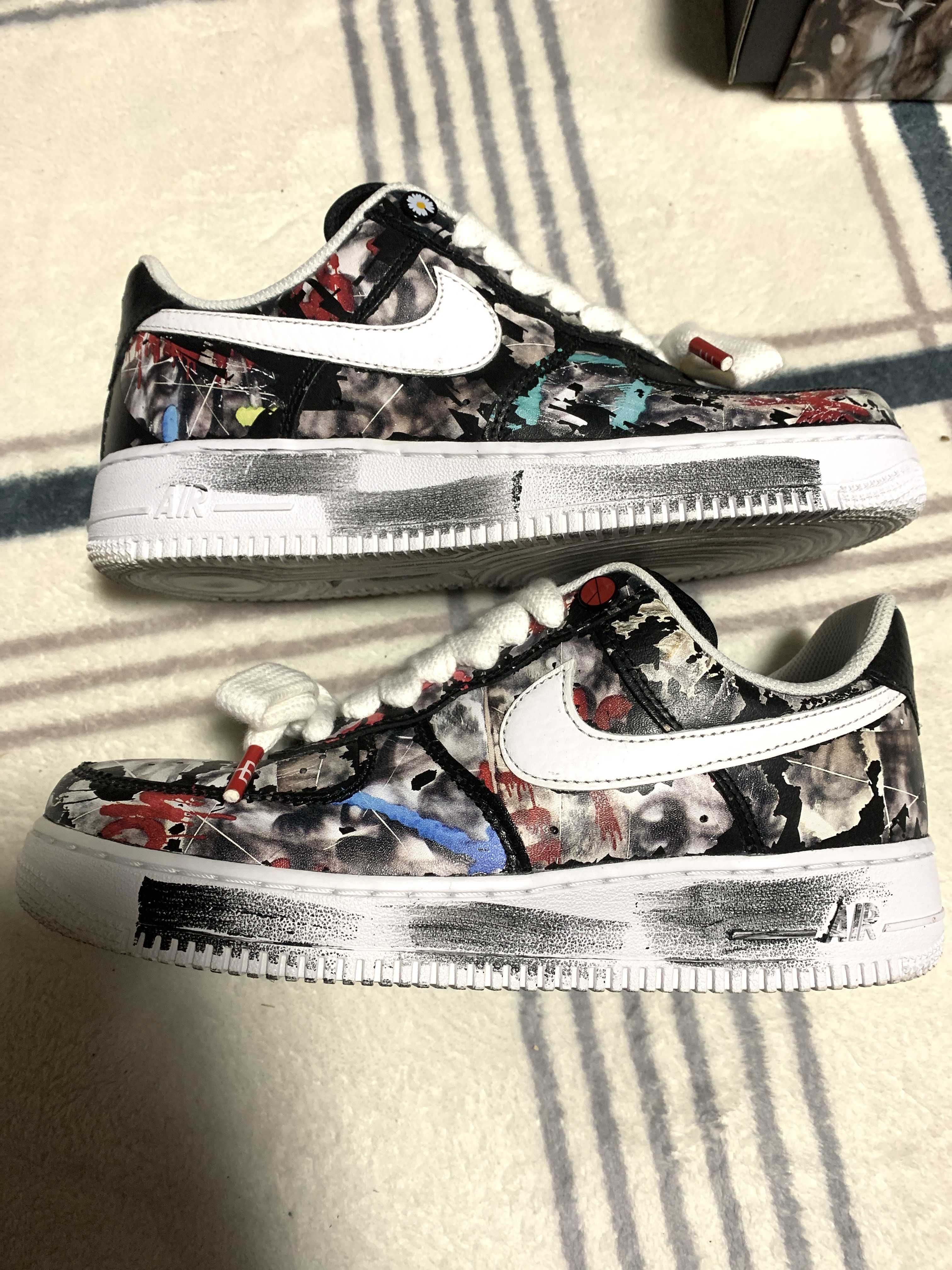 PEACEMINUSONE × Nike Air Force 1 Low Para Noise "Black" / G-DRAGON