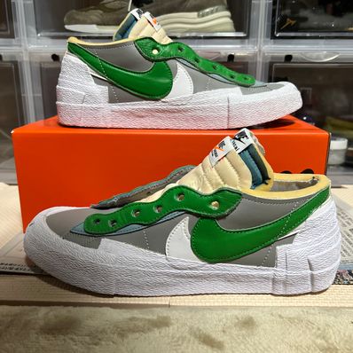sacai × Nike Blazer Low "Classic Green"
