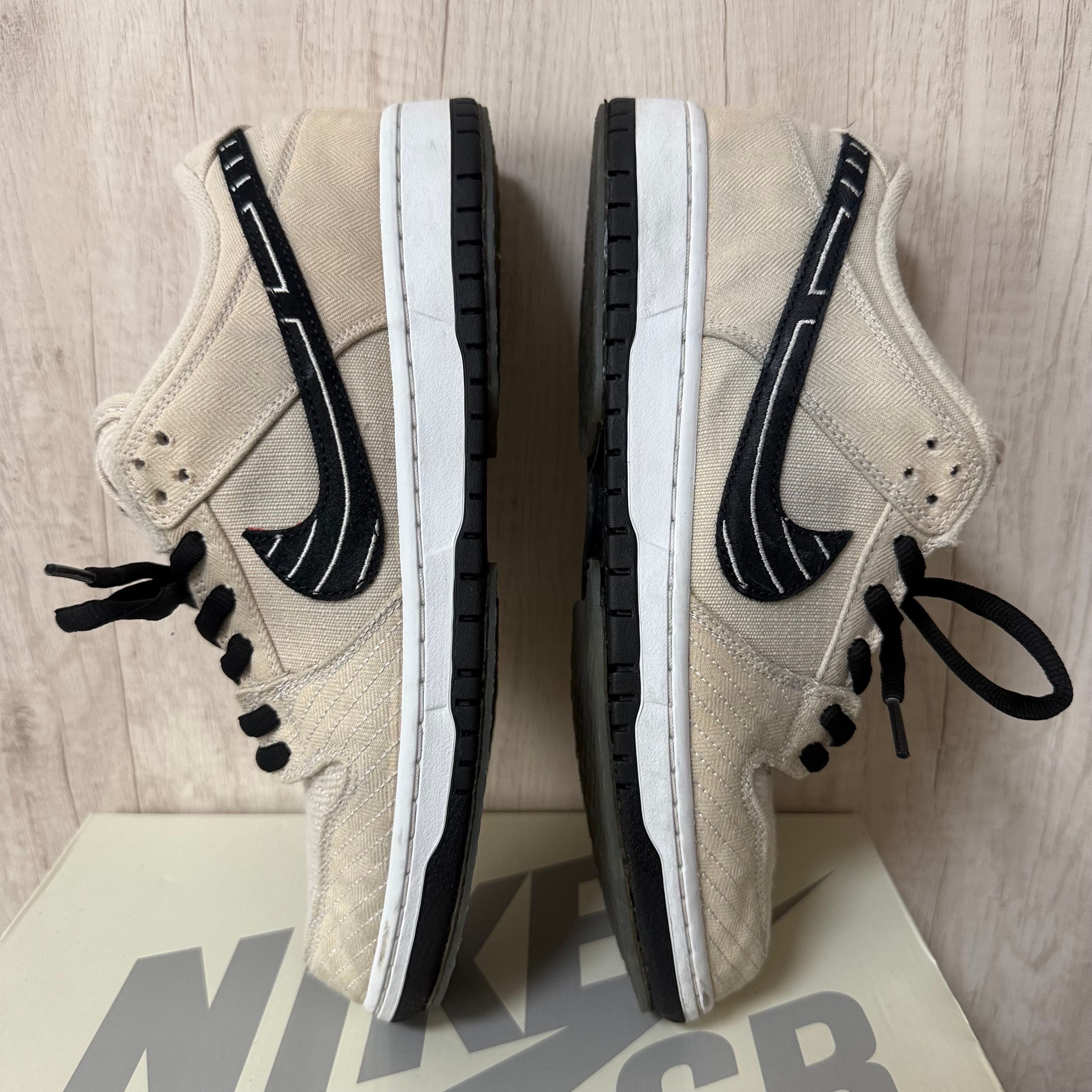 Albino & Preto × Nike SB Dunk Low Pro QS "Pearl White"