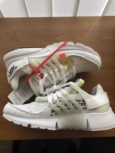 Off-White × Nike Air Presto "White/Black/Cone"