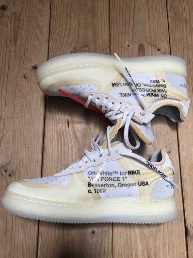 Off-White × Nike The Ten Air Force 1 Low "White"