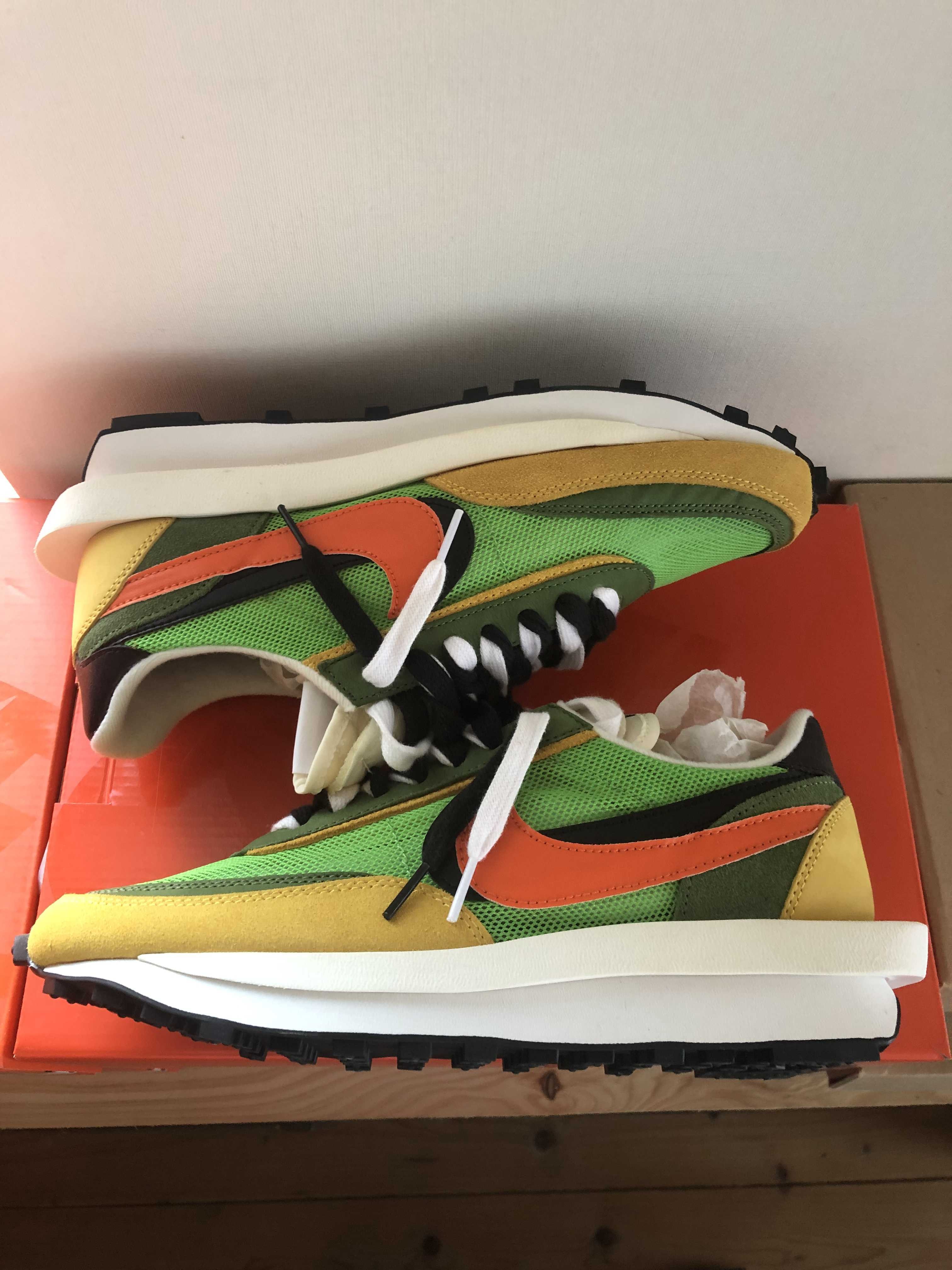 sacai × Nike LDV Waffle "Green"