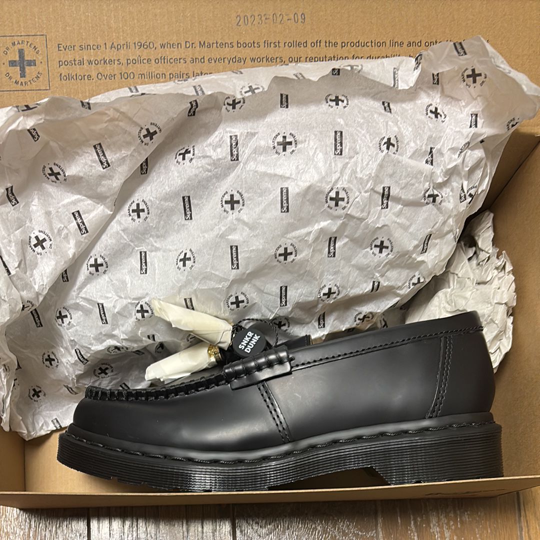 Supreme × Dr.Martens Penton Tassel Loafer "Black"