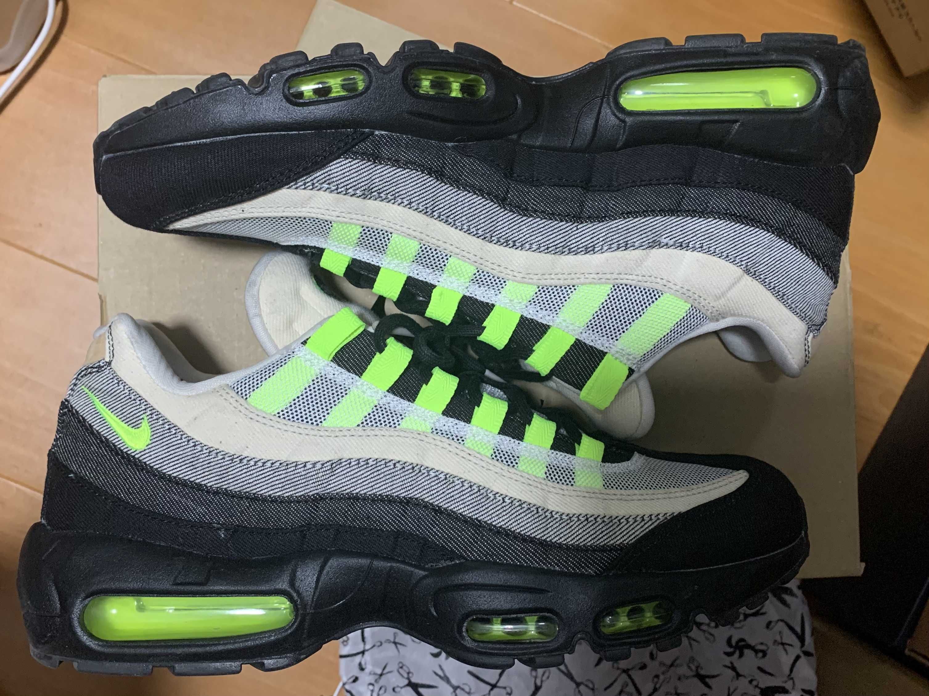 DENHAM × Nike Air Max 95 "Volt"